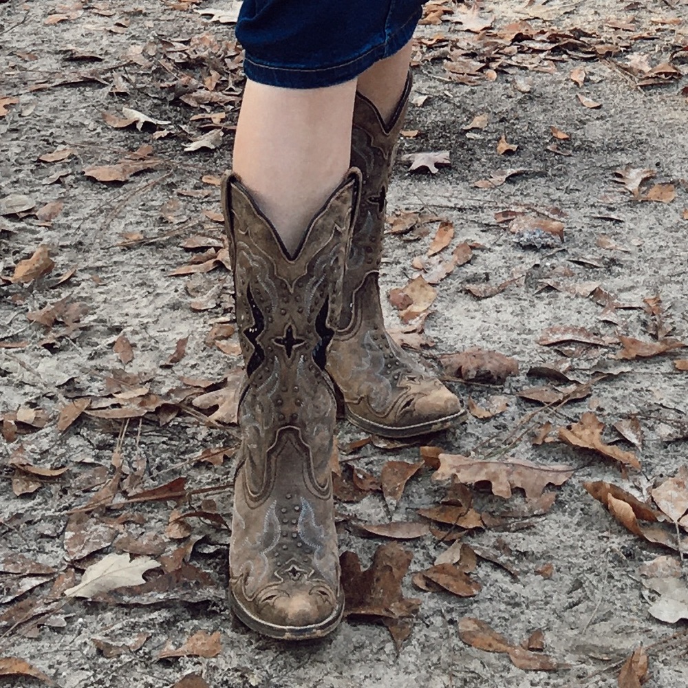 Loredo Cowgirl Heeled Pointed Toe Boots